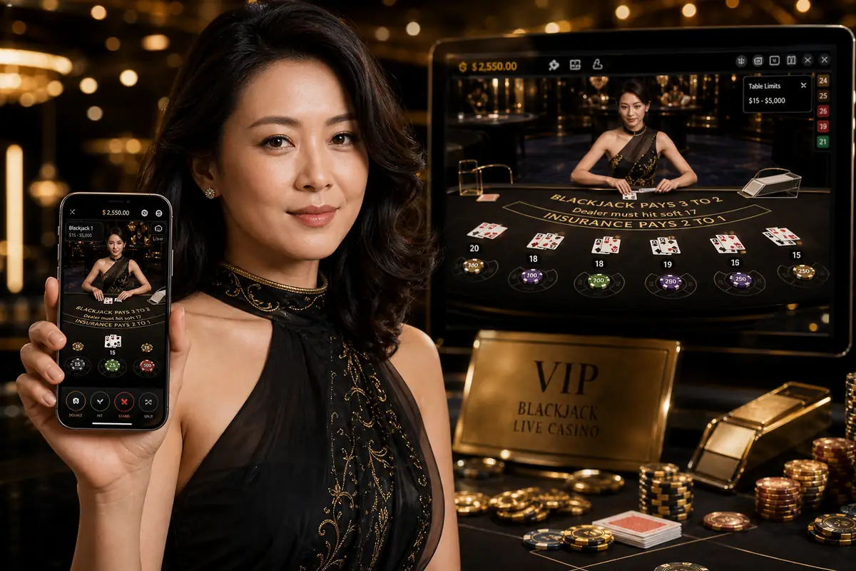 mgh5 Casino meja live dealer baccarat